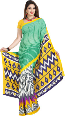 

Saara Solid Daily Wear Georgette Saree(Red, Yellow)