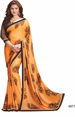 

Ridham Sarees Printed Fashion Georgette Saree(Multicolor)