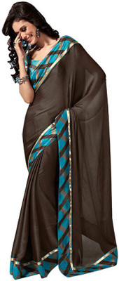 

Party Wear Dresses Printed Fashion Pure Chiffon Saree(Multicolor)