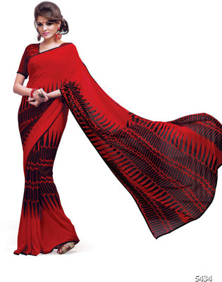 

Ridham Sarees Printed Fashion Handloom Chiffon Saree(Multicolor)