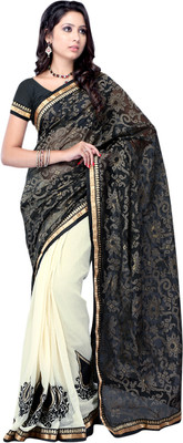 

Suvastram Self Design Fashion Net Saree(Multicolor)