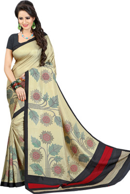 

Sunaina Printed Fashion Art Silk Saree(Multicolor)