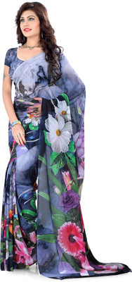

Kalaa Varsha Digital Prints Fashion Georgette Saree(Multicolor