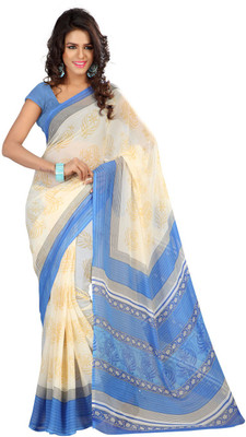 

Party Wear Dresses Printed Fashion Georgette Saree(Multicolor)