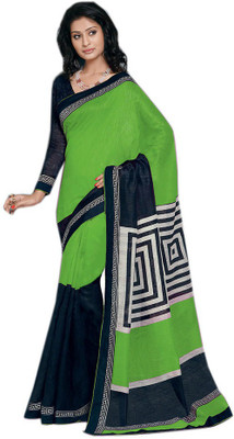 

Indian Wear Online Printed Fashion Pure Chiffon Saree(Multicolor), Multicolor277