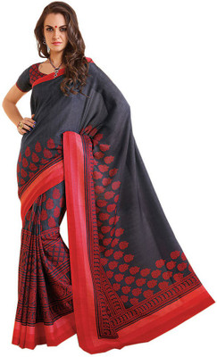 

Party Wear Dresses Printed Fashion Art Silk Saree(Multicolor), Multicolor263