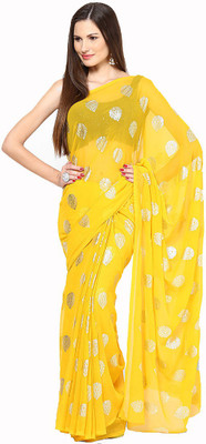 

Soundarya Printed Daily Wear Chiffon Saree(Yellow)