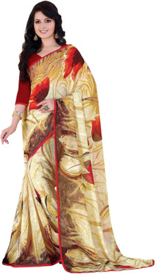 

Ridham Sarees Printed Daily Wear Handloom Chiffon Saree(Multicolor)