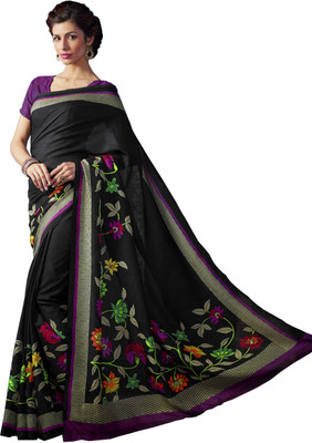 

Sunaina Printed Fashion Cotton Saree(Multicolor)