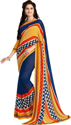 

Saara Printed Fashion Georgette Saree(Multicolor)