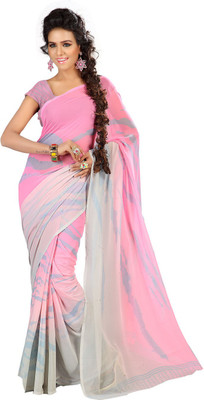 

Indian Wear Online Printed Fashion Georgette Saree(Multicolor), Multicolor67