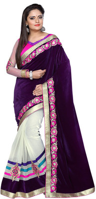 

Party Wear Dresses Printed Fashion Net Saree(Multicolor), Multicolor626