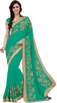 

Party Wear Dresses Printed Fashion Pure Chiffon Saree(Multicolor), Multicolor410