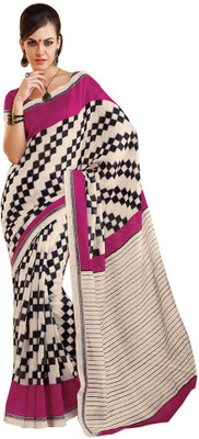 

Party Wear Dresses Printed Fashion Art Silk Saree(Multicolor), Multicolor265