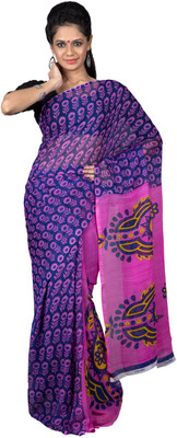 

Hawai Printed Fashion Georgette Saree(Multicolor)