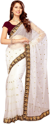 

Party Wear Dresses Printed Fashion Net Saree(Multicolor), Multicolor563