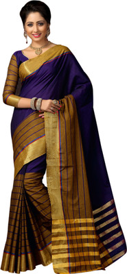 

Gugaliya Self Design Bollywood Cotton Saree(Multicolor)
