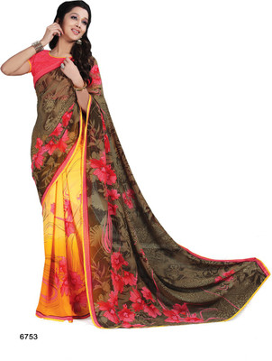 

Ridham Sarees Printed Daily Wear Chiffon Saree(Multicolor)
