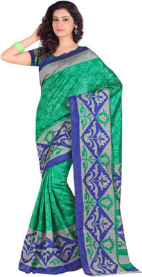 

Sunaina Printed Fashion Art Silk Saree(Multicolor)