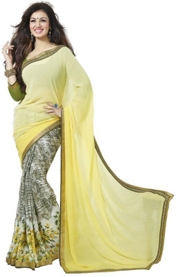 

Radhika Sari Self Design Fashion Chiffon Saree(Yellow)