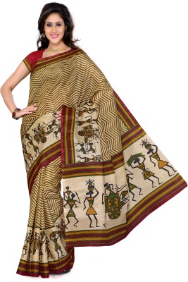 

Ishin Printed Bhagalpuri Art Silk Saree(Multicolor)