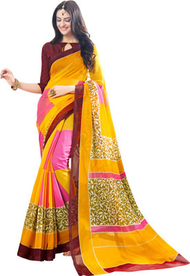 

Saara Printed Fashion Cotton Saree(Multicolor)