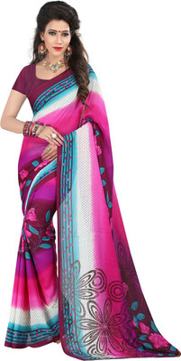 

Anushree Saree Printed Fashion Dupion Silk Saree(Multicolor)