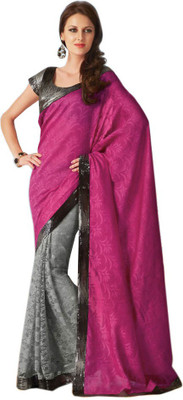 

Party Wear Dresses Printed Fashion Pure Chiffon Saree(Multicolor), Multicolor358