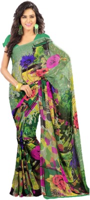 

Indian Wear Online Printed Fashion Art Silk Saree(Multicolor), Multicolor215