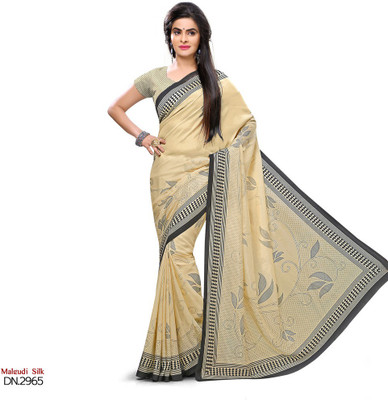 

Sunaina Printed Bhagalpuri Art Silk Saree(Multicolor)