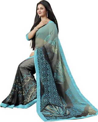 

Lovelylook Printed Fashion Georgette Saree(Multicolor)