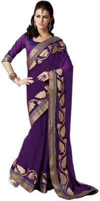 

Party Wear Dresses Printed Fashion Pure Chiffon Saree(Multicolor), Multicolor360