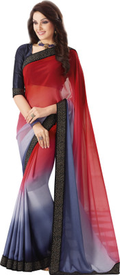 

Vishal Printed Fashion Georgette Saree(Multicolor)