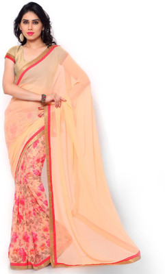 

Sunaina Printed Mysore Art Silk Saree(Multicolor)
