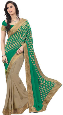 

Party Wear Dresses Printed Fashion Pure Chiffon Saree(Multicolor), Multicolor399