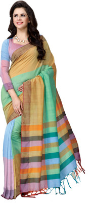 

Ishin Self Design Fashion Cotton Saree(Multicolor)