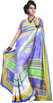 

Saara Polka Print Daily Wear Georgette Saree(Yellow, Blue)
