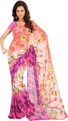 

Indian Wear Online Printed Fashion Art Silk Saree(Multicolor), Multicolor336