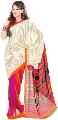 

Indian Wear Online Printed Fashion Art Silk Saree(Multicolor), Multicolor191