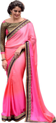 

Brijraj Embellished Fashion Chiffon Saree(Pink)