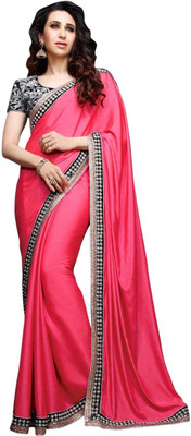 

Saara Self Design Fashion Georgette Saree(Pink)