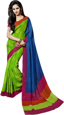 

Vishal Printed Fashion Art Silk Saree(Multicolor)