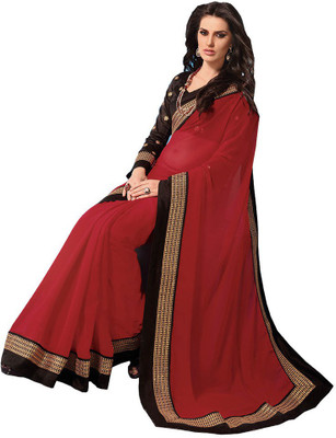 

Party Wear Dresses Printed Fashion Pure Chiffon Saree(Multicolor), Multicolor393