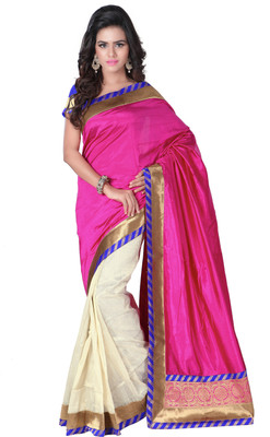 

Weavedeal Embellished Banarasi Art Silk Saree(Green)