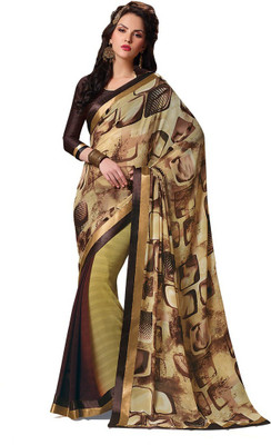 

Ridham Sarees Printed Fashion Chiffon Saree(Multicolor)