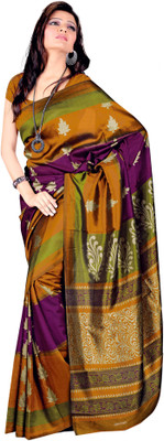 

Sunaina Printed Fashion Art Silk Saree(Multicolor)