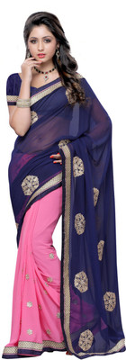 

Suvastram Printed Fashion Georgette Saree(Multicolor)