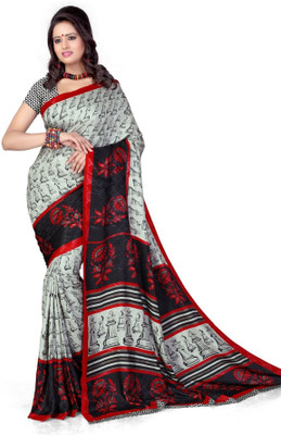 

Cenizas Printed Fashion Georgette Saree(Multicolor), Maroon