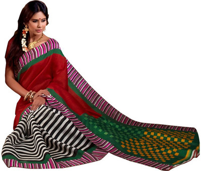 

Shree Vardhman Printed Bollywood Art Silk Saree(Multicolor), Multi