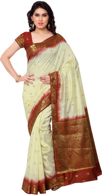 

Varkala Silk Sarees Woven Kanjivaram Saree(Maroon)
